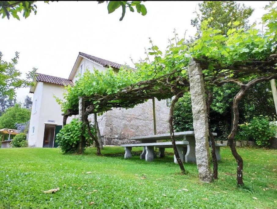 A Vina De Lina. Turismo Rural Con Piscina Y Finca. Pontevedra Exterior photo