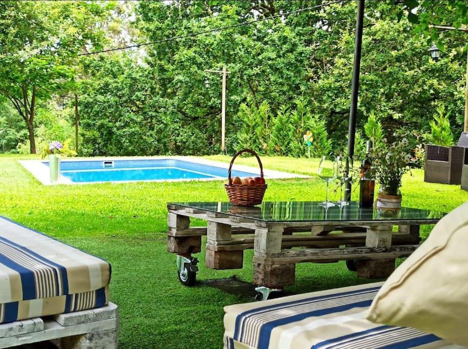 A Vina De Lina. Turismo Rural Con Piscina Y Finca. Pontevedra Exterior photo