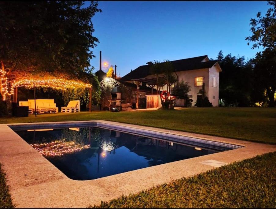 A Vina De Lina. Turismo Rural Con Piscina Y Finca. Pontevedra Exterior photo